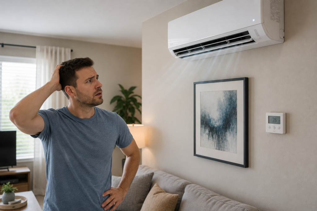 running AC unit