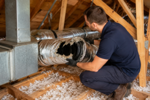 air duct replacement vs repair