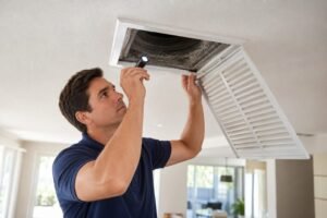 Florida home air duct inspection